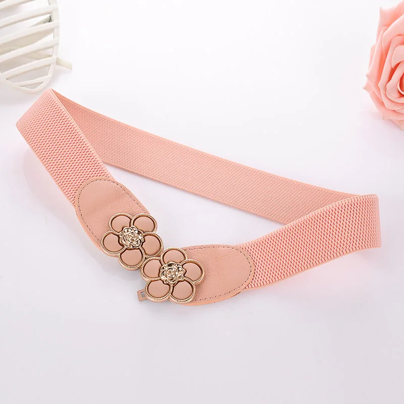 Разноцветное женское платье пояс на талии для девушек модный широкий