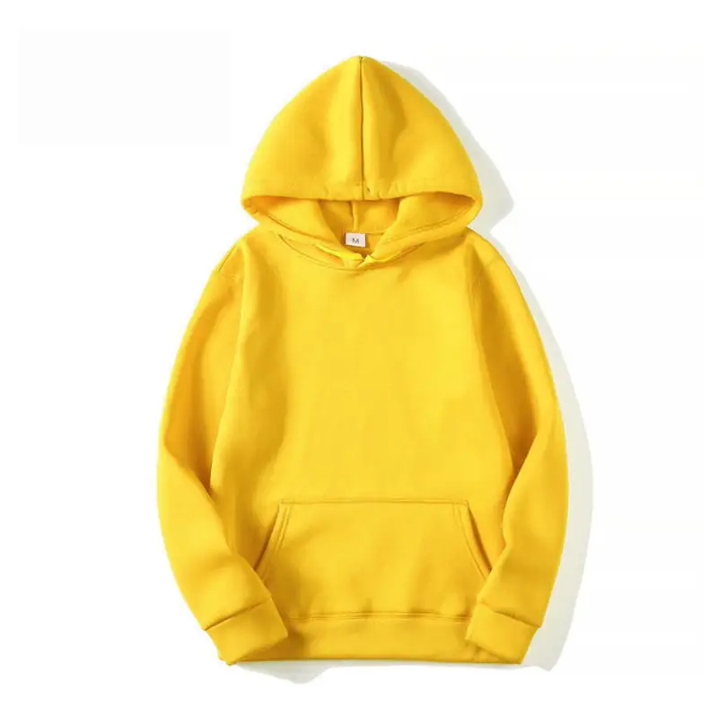 yellow Модный бренд, мужская повседневная толстовка, осень, мужской однотонный пуловер с капюшоном, унисекс, Повседневная Толстовка с капюшоном, топ для мужчин, европейский размер S-3XL - Цвет: yellow