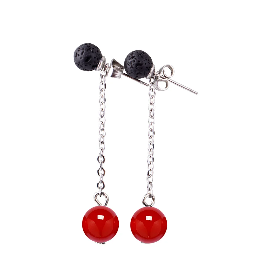 Радуга Цвет реальные турмалиновые бусины браслеты здоровье отрицательных ионов