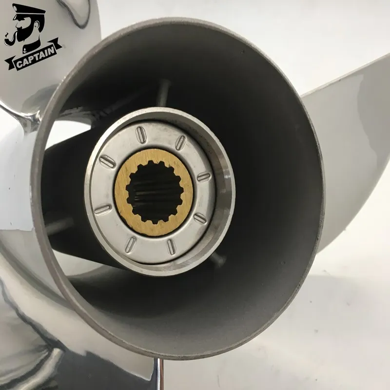 Подвесные двигатели Captain Propeller 13x19 для Yamaha 80HP F80 85HP 90HP нержавеющая сталь 15 зубьев
