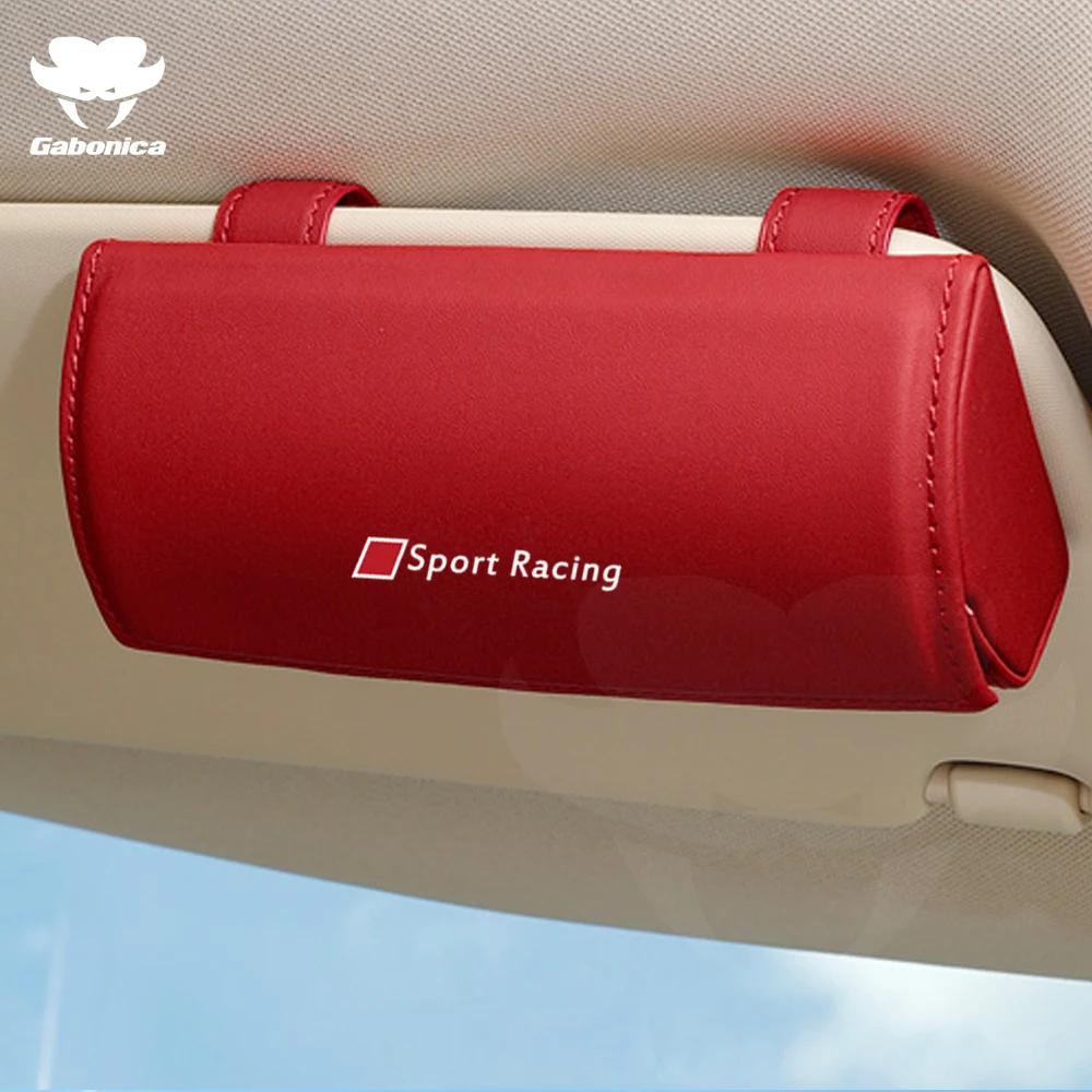 Держатель для очков в спортивном гоночном автомобиле футляр солнцезащитных