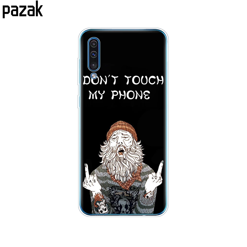 Чехол для Samsung Galaxy A50, силиконовый прозрачный чехол на заднюю панель телефона для Samsung A50 A505 A505F, SM-A505F, мягкий чехол 6,4, чехол, бампер