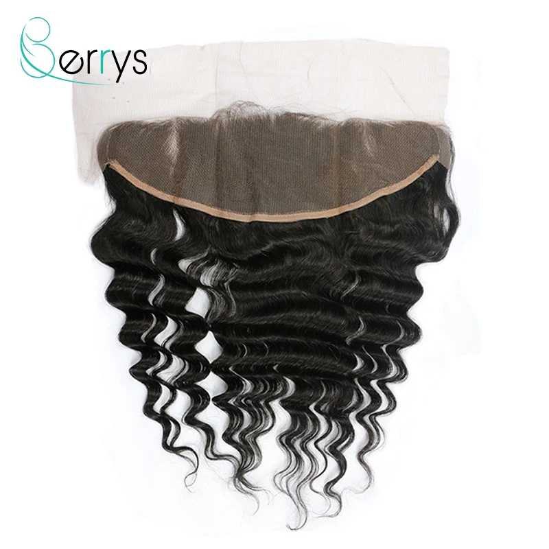 Волнистые перуанские волосы Berryshair 3 шт. пучки натуральных волос 13x 4/13x 6 кружевные