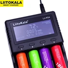 Зарядное устройство Liitokala Lii-500, S2, Lii-PD4, ЖК-дисплей, 1,2 в, 3,7 в, 18650, 20700, 10440, 14500, 26650, AA, AAA, NiMH, литиевая батарея, PK Nitecore