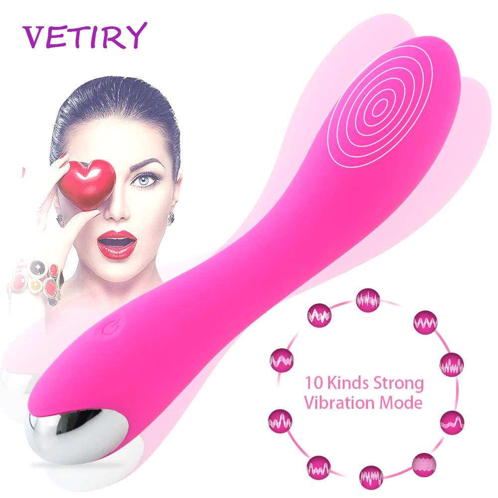 VETIRY фаллоимитатор вибратор 10 скоростей волшебная палочка g-точка Массаж клитор