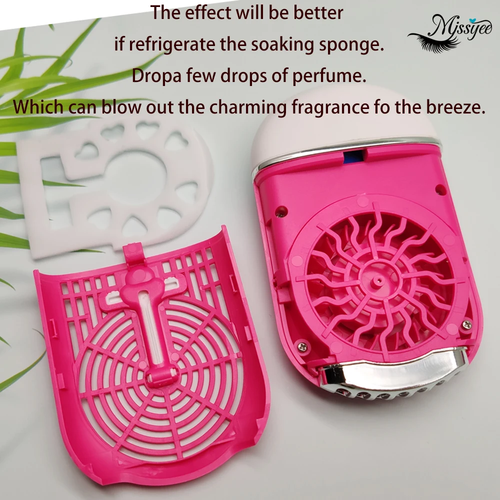 Портативный USB мини вентилятор для ресниц кондиционирования барабан воздуходувки клей быстросохнущий глаз