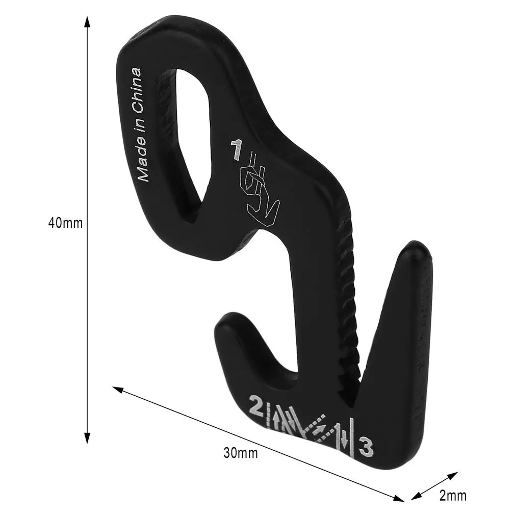 

2Pcs 9 Vorm Touw Tightener Vastsjorpunten Strap Tool Camping Tent Touw Gesp