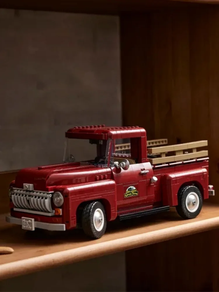 Автопикап модель автомобиля конструктор 10290 в стиле ретро | Игрушки и хобби