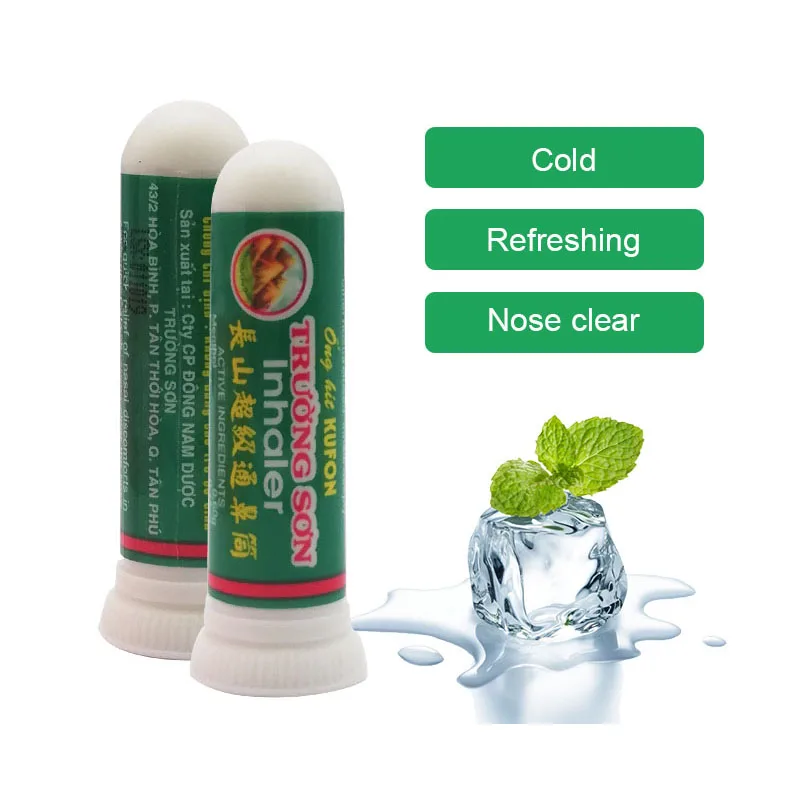 100 Vietnamese Balm Cooling Menthol Nose Inhaler Is Refreshing Relieves Itching And Headaches Nasal inhaler For Personal Care