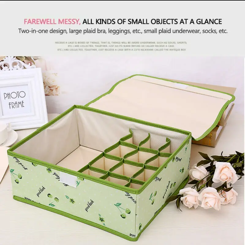Ящик для хранения органайзер галстуков носков шорт бюстгальтера нижнего