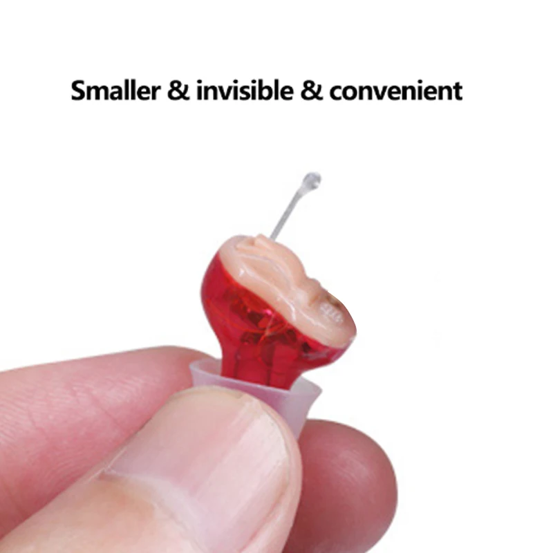 Невидимый слуховой аппарат усилитель звука цифровой регулировкой громкости в