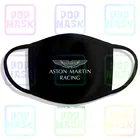 Дышащий, многоразовый, моющийся, с логотипом Hackett London Amr, гоночная печать, хлопковая маска для губ