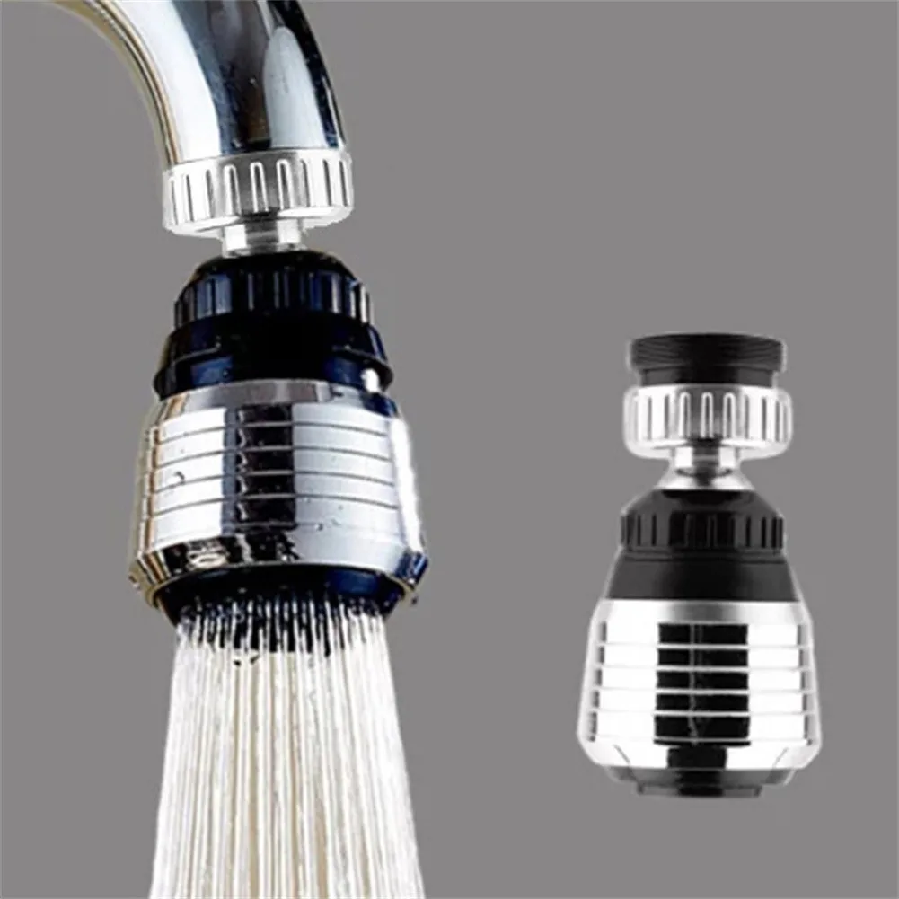Faucets Universal Connector 70*50mm 360° Rotation Brand New Full Plasticity Metal Water Supply Faucet Bubble Filter