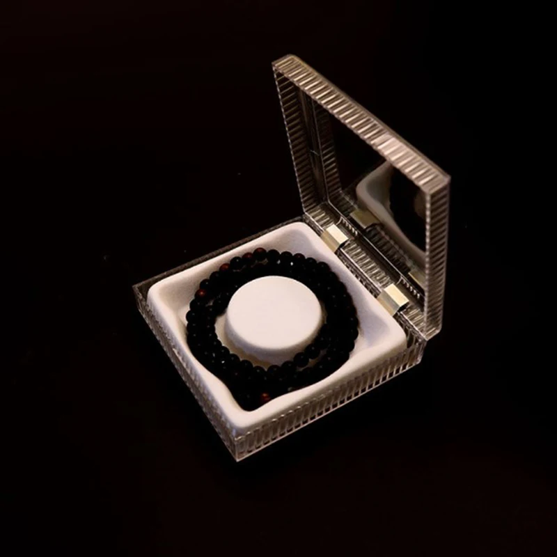 

1PCS Plastic Jewellery Box For Bracelets Packing Box Transparent Fashion Gift