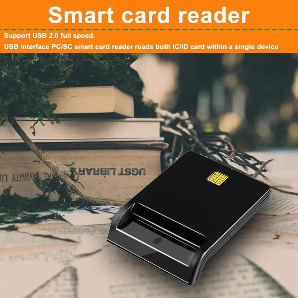 USB 2 0 смарт чип считыватель карт флэш памяти мульти кард ридер IC/ID Plug And Play для ПК