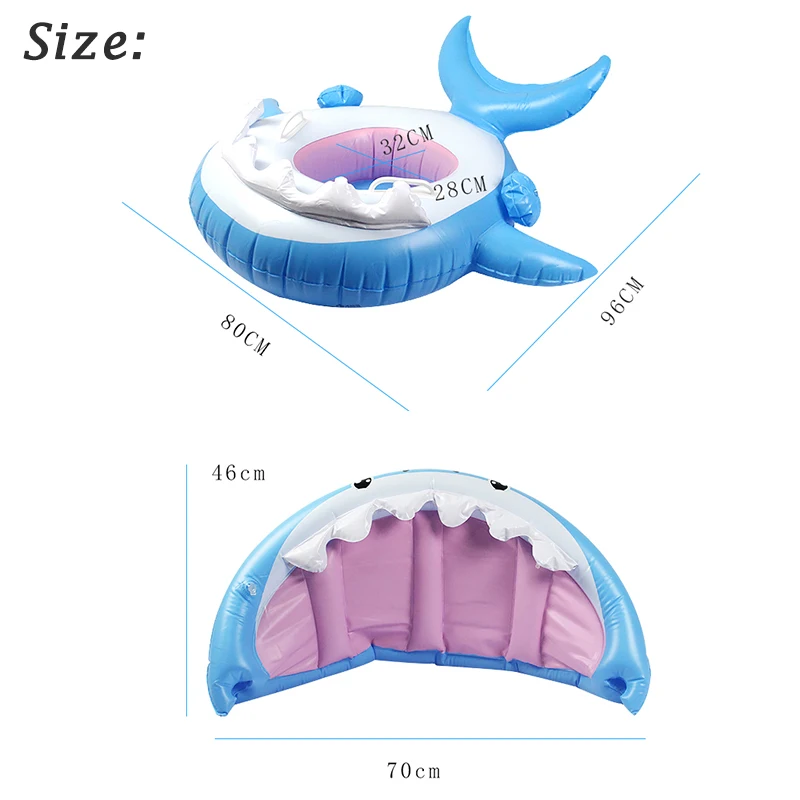 Детское Надувное плавательное кольцо крокодил на возраст 0 3 года|Надувные