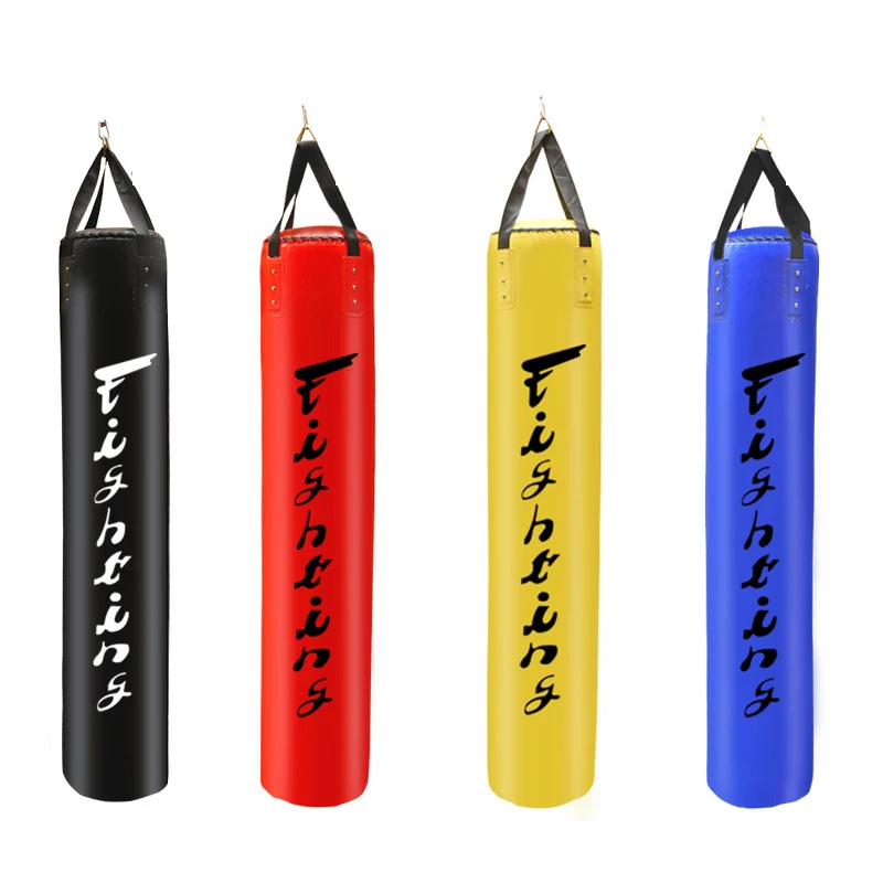 120 см тренировочный фитнес ММА боксерский Пробивной мешок пустой спортивный для
