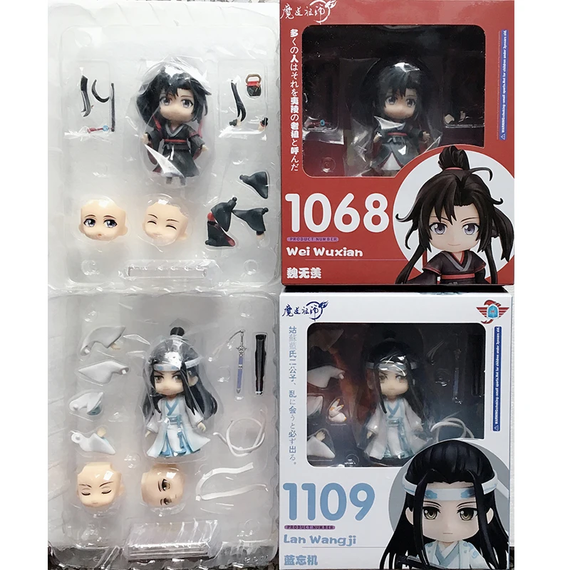 Nendoroid Mo Dao Zu Shi Wei WuXian 1068 Grandmaster Demonic культивирование Lan Wangji 1109 фигурка игрушки подарки