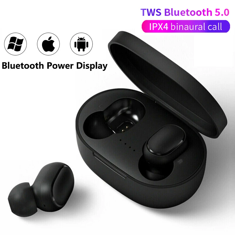 Беспроводные наушники A6S Bluetooth 5 0 TWS HD стерео спортивные игровая гарнитура для