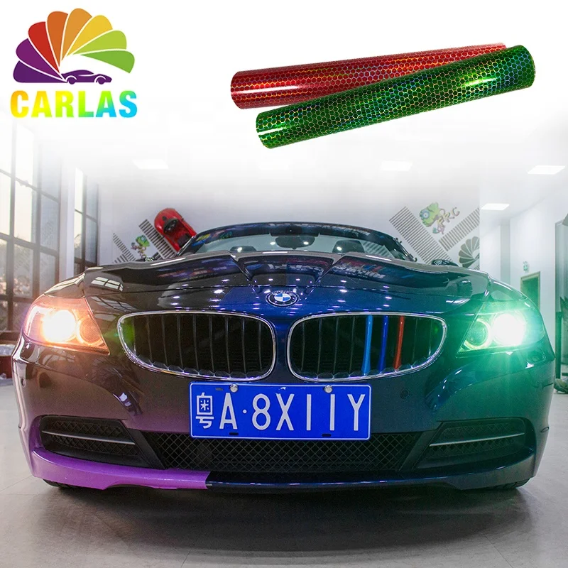 Лазерная сотовая автомобильная лампа CARLAS виниловая оболочка светодиодные фары