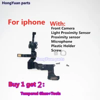 original front camera for iphone 5g 5s 5c 5se with proximity sensor face front camera flex cable iphone repair parts