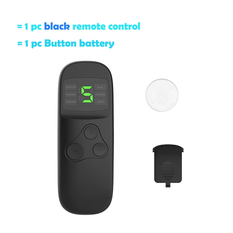 Black Remote Control YOUKE Usb Перезаряжаемый низкочастотный тонизирующий пояс Abs Ems тренер кровообращение Ab Тонер Массажер для мышечного стимулятора - Цвет: Black Remote Control