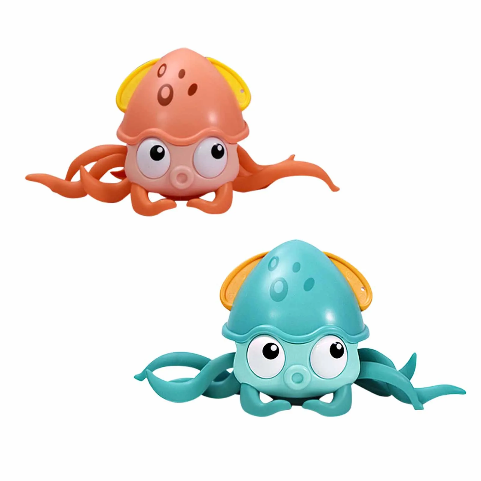 

Комплект из 2 предметов с героями мультфильмов, для ванной игрушки в виде животных с наполнением, осьминог, Классическая Детская водная игру...