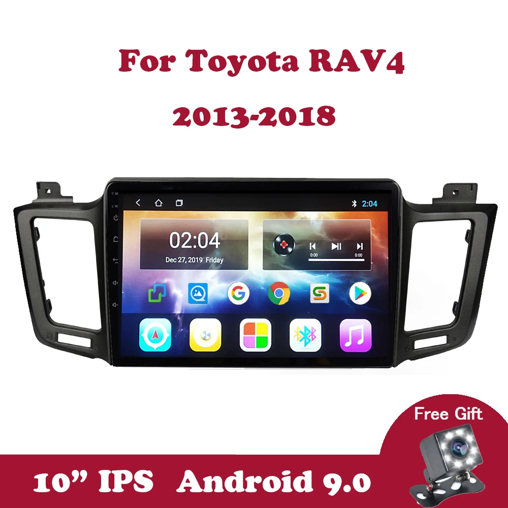 Мультимедийный плеер 2.5D Android 9 0 для Toyota RAV4 4 XA40 5 XA50 2013 2018 автомагнитола 2 Din с Wi Fi | Автомагнитолы -4001039936797