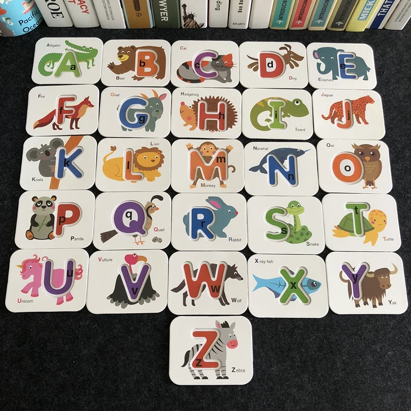 

Baby Inspired Brain Early Education Jigsaw Puzzle Game Cognitive Teaching Aids Children Learning Number Letter Matching