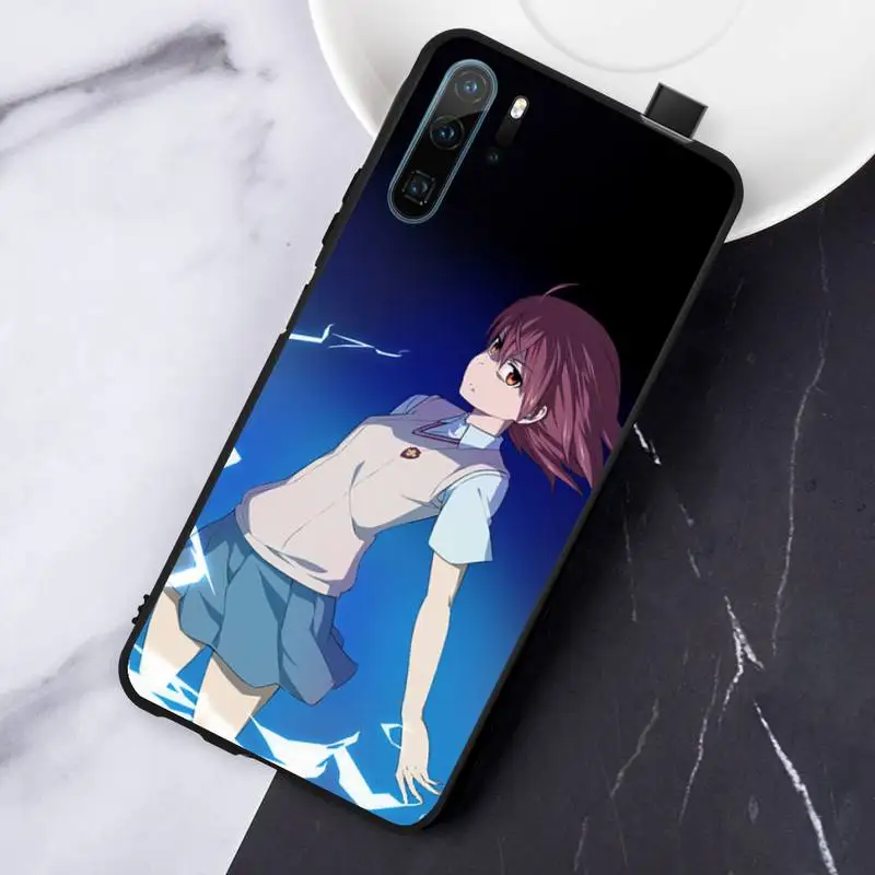 

A Certain Scientific Railgun anime Phone Case For Huawei honor Mate P 10 20 30 40 Pro 10i 9 10 20 8 x Lite
