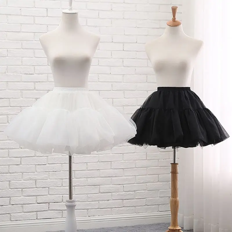 

Fishbone Skirt Support Girls Cosplay Lolita Adjustable Violence Petticoat