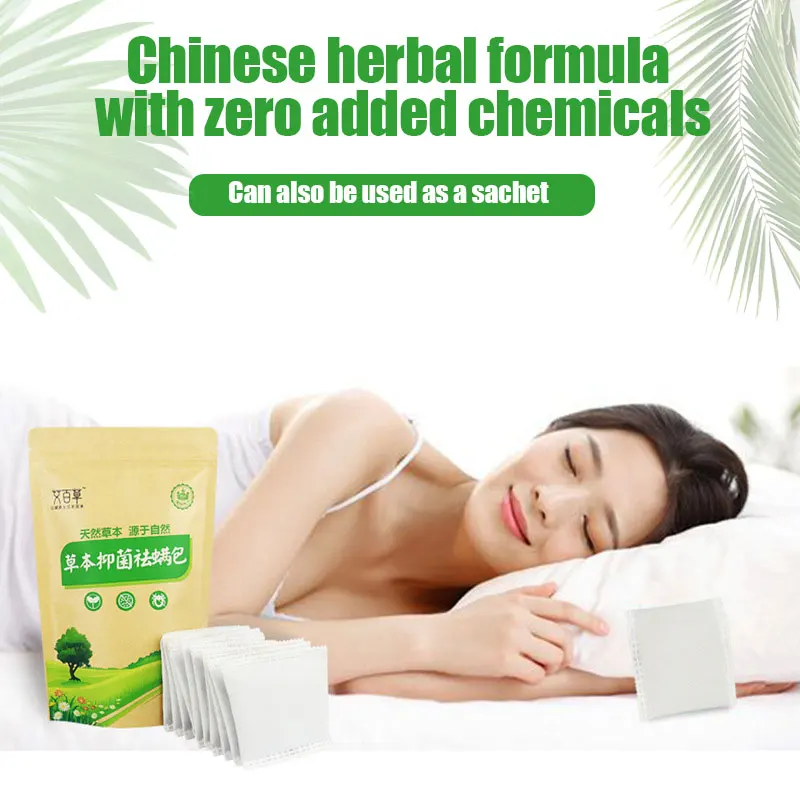 2 пакета натуральный Антибактериальный растительный экстракт клещей