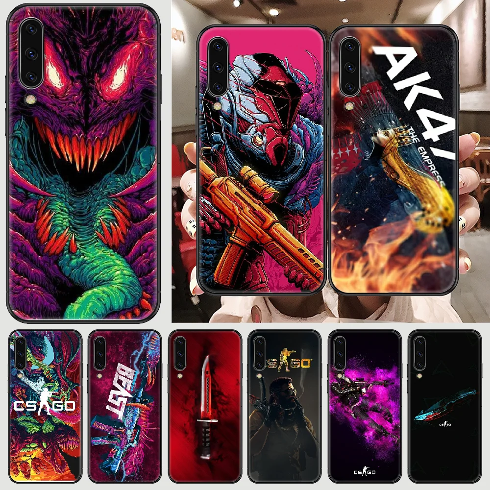 Чехол для телефона Counter Strike csgo cs go черный красивый чехол Samsung Galaxy A 3 5 7 8 10 20 21 30 40 50 51