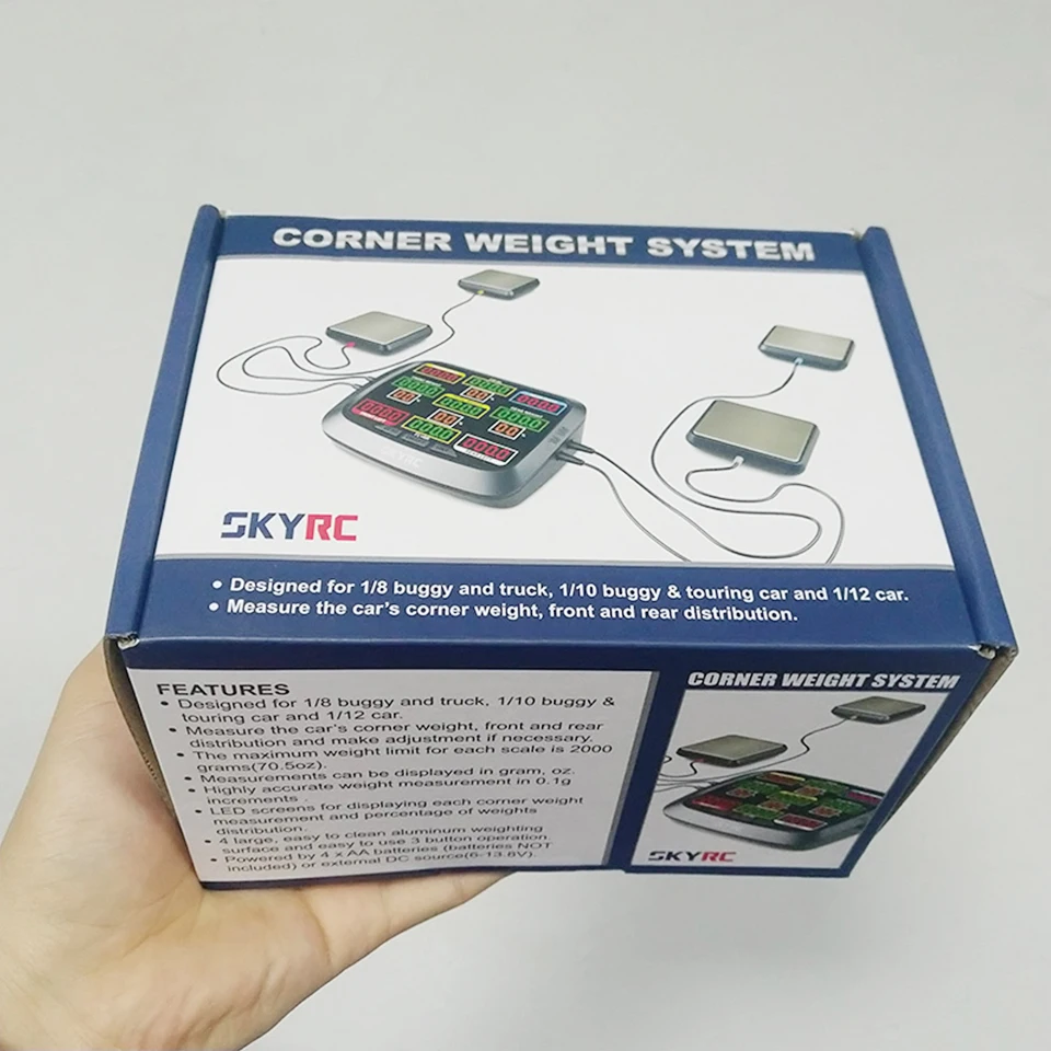 SKYRC угловая весовая система RC автомобильный шасси шины регулировка баланса Весы комплект для 1/8 RC грузовик 1/10 Багги 1/12 Рок Гусеничный автомобиль