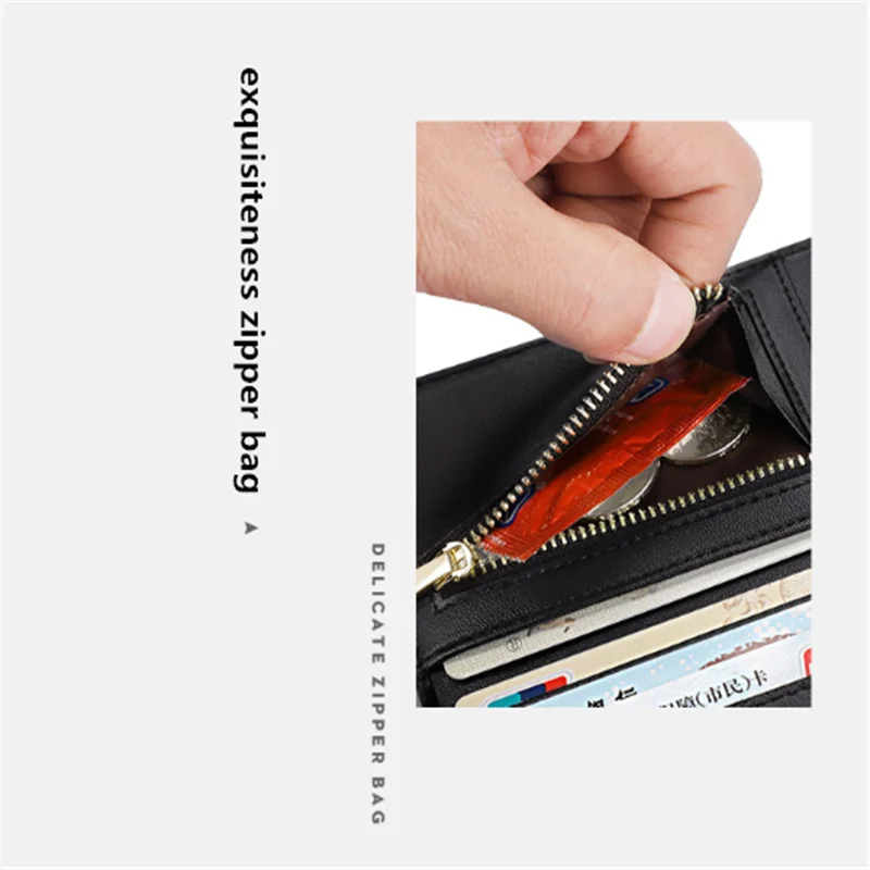 Женский кошелек Williampolo короткий Модный маленький бумажник из натуральной кожи