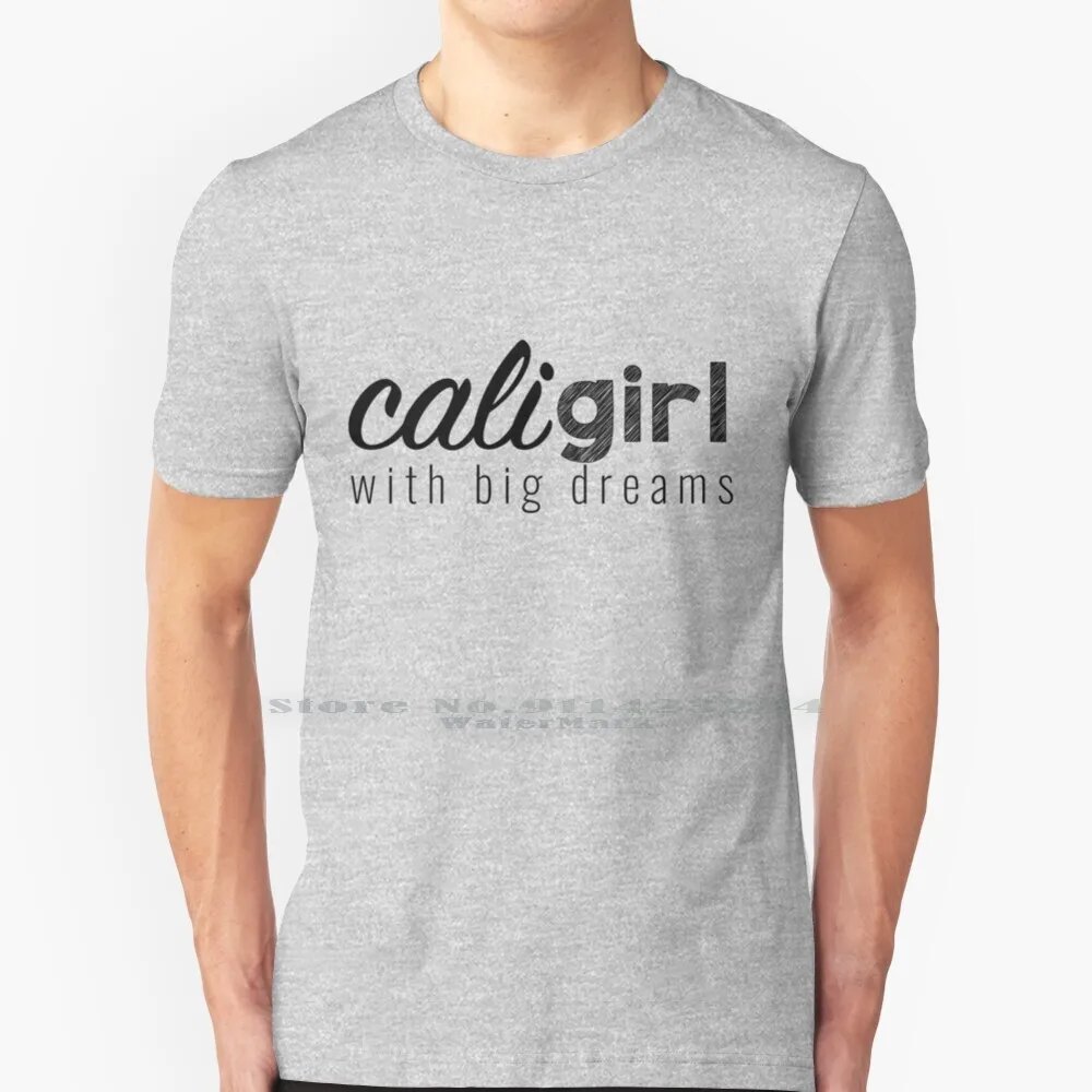 Футболка Cali Girl из 100% чистого хлопка с дори Дори Калифорния девушки Toraays