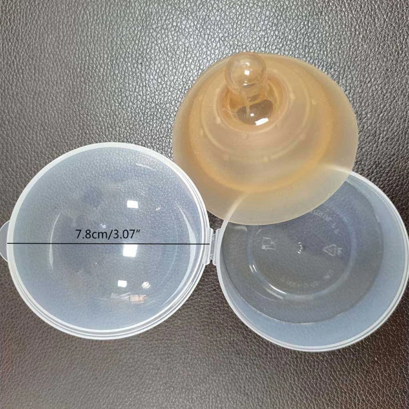 

Double Layer Silicone Nipple Protector Breastfeeding Mother Breast Protection Pad Cap Shield Cover