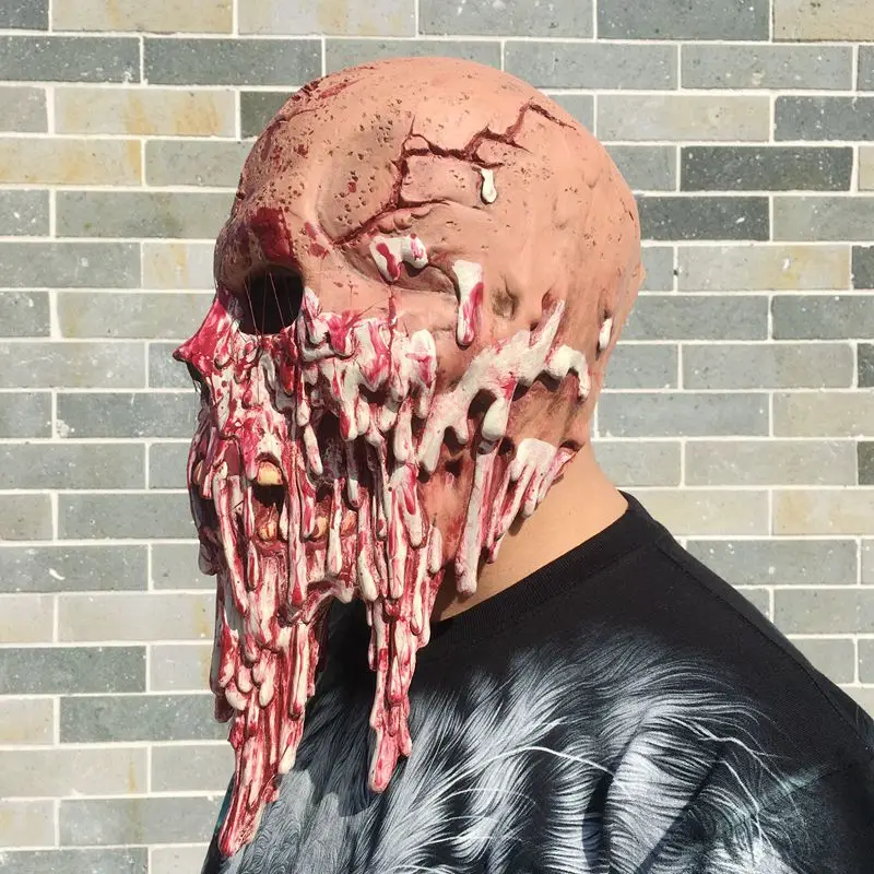 Горячая Распродажа страшная маска демона идеально подходит для карнавала и