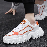 mens causal running shoes breathable comfortable pu mesh sprots shoes playing jogging male white outdoor walking sneakers