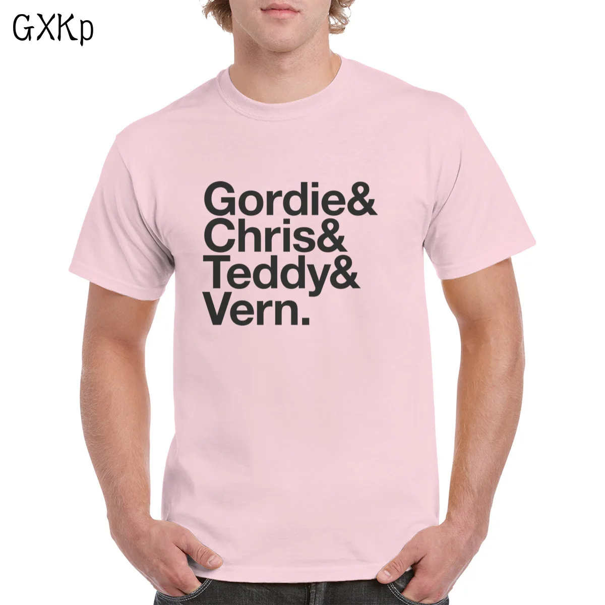 

Stand By Me Character Name t shirt 100% Cotton Harajuku letters Graphic Oversized Top Women/Man T-shirt