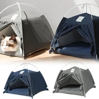 pet tent detachable cat dog teepee house comforable breathable puppy bed washable pet supplies for indoor outdoor %d1%88%d0%b0%d1%82%d0%b5%d1%80