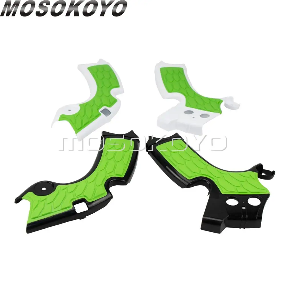 Зеленый Dirt Bike X-Frame Guard для Kawasaki KXF250 KX250F KX250- мотокросса X Захваты защитная рамка