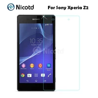0 26mm 9h explosion proof lcd tempered glass film for sony xperia z2 d6502 d6503 d6508 d6543 screen protector pelicula de vidro