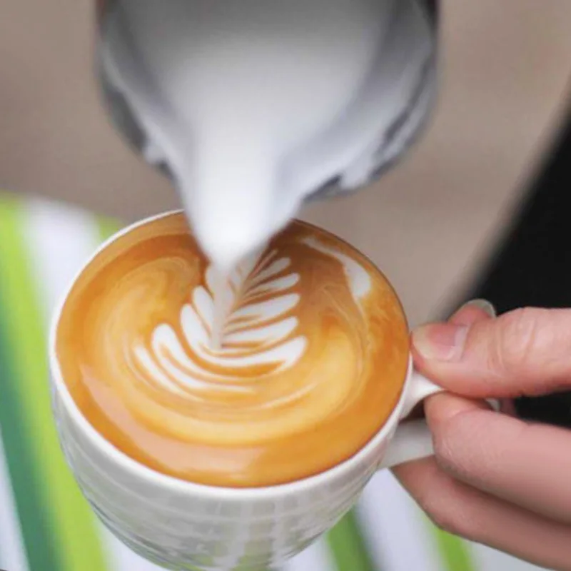 Молочные кувшины из нержавеющей стали кувшин для пенопласта чашки цветов