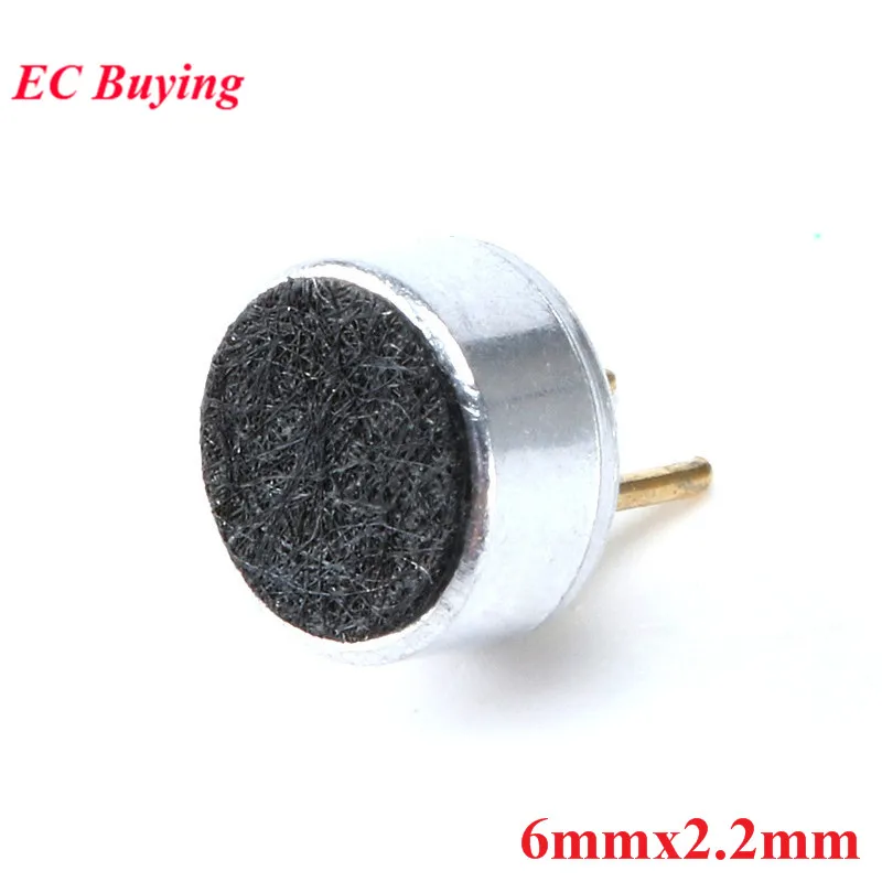 Конденсаторный микрофон с емкостной Электрет 20 шт. 6 мм x 2 6*2 6x2 * мм|Акустические