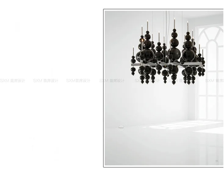 구매 포스트 모던 간단한 샹들리에 호텔 로비 쇼핑몰 레스토랑 바 의류 매장 KTV 판매 사무실 계단 샹들리에