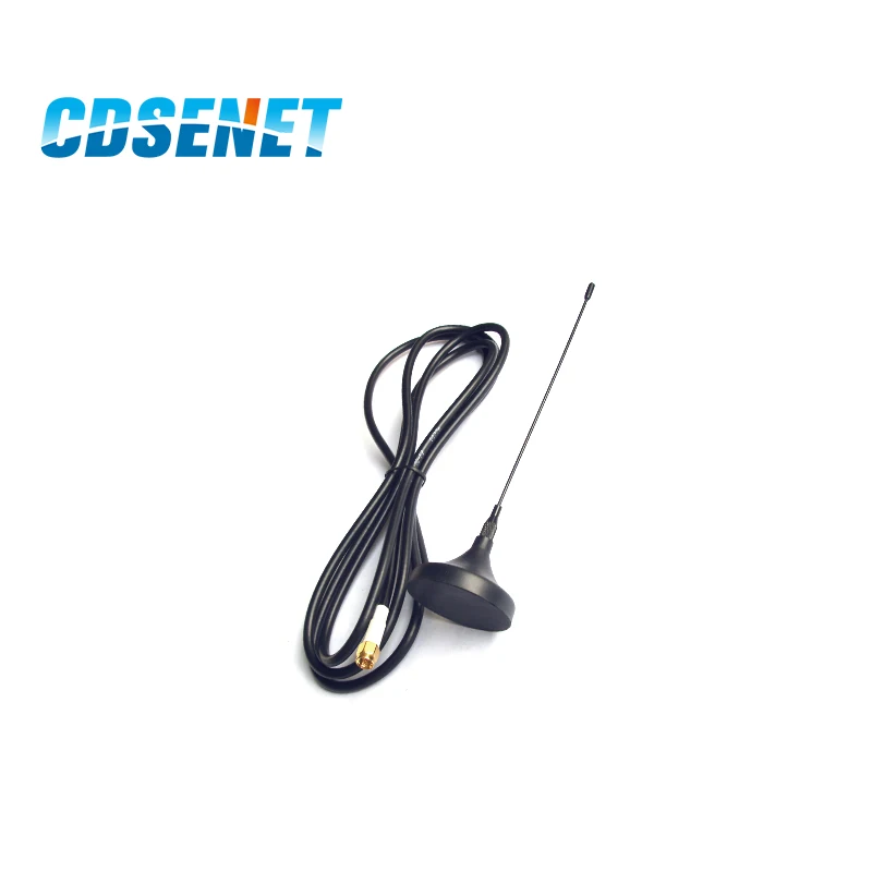 10Pcs 433MHz Wifi uhf Antenna SMA Male High Gain TX433-XP-200 4dBi 2m Extension Cable 433 MHz rf Sucker Antenna Magnetic Base