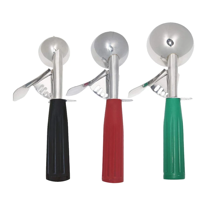 Набор совок для печенья мороженого с триггером многоразовый большой средний