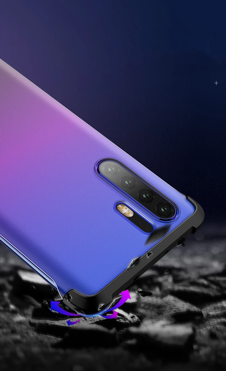 Для huawei P30 Pro Чехол XUNDD тонкая подушка безопасности Бампер четыре угла анти-падение матовый чехол для huawei P30 Pro P30 Pro Capa Fundas