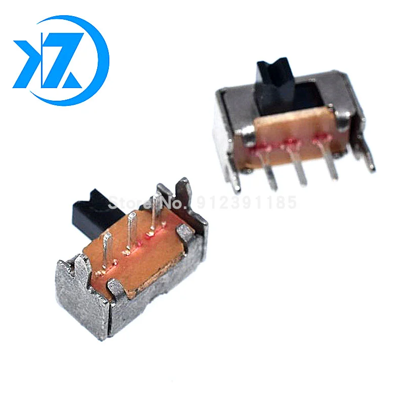 10Pcs SK12D07 SK12D07VG3 SK12D07VG4 SK12D07VG5 mini Slide Switch 3pin 2 Position 1P2T SPDT High quality toggle switch Handle:3MM |